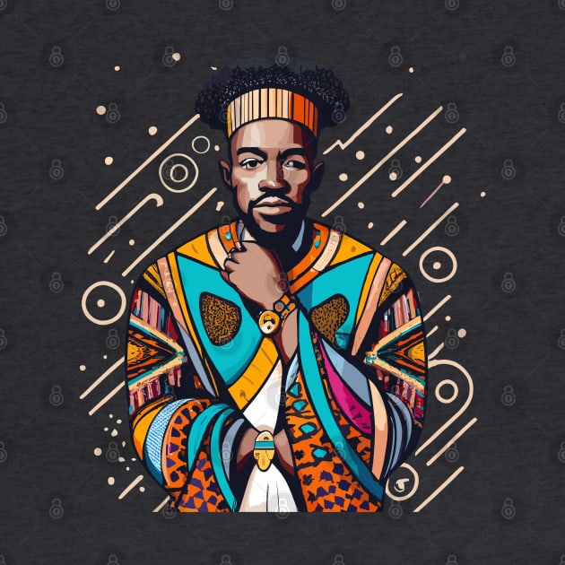 Afrocentric Black Man by Graceful Designs